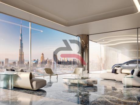 BUGATTI RESIDENCES – PENTHOUSE 5CH VUE BURJ KHALIFA – BUSINESS BAY DUBAI 