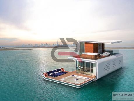 THE SEAHORSE VILLAS - VILLAS FLOTTANTES SUR LA MER - THE WORLD ISLANDS - DUBAÏ