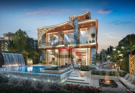 VILLA 6CH DESIGN ITALIEN VUE IMPRENABLE SUR LE GOLF – GEMS ESTATES DAMAC HILLS - DUBAI