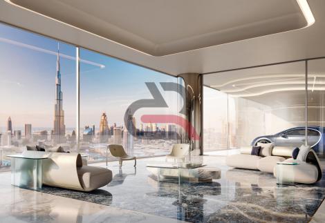 BUGATTI RESIDENCES – PENTHOUSE 5CH VUE BURJ KHALIFA – BUSINESS BAY DUBAI 