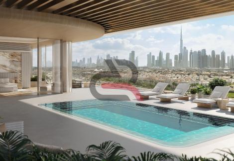 THE RINGS – LUXUEUX SKY MANSION DE 5 CHAMBRES AVEC VUES SUR DUBAI WATER CANAL & BURJ KHALIFA