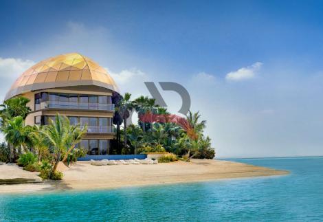 SWEDEN BEACH PALACE - INCROYABLES VILLAS PIEDS DANS L’EAU - THE WORLD DUBAI 