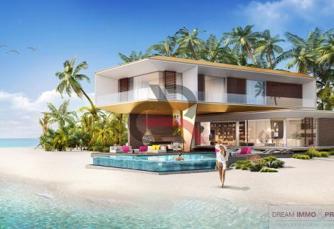 GERMANY BEACH VILLAS – SUBLIMES VILLAS DE 5 CH – THE WORLD ISLAND - DUBAI 