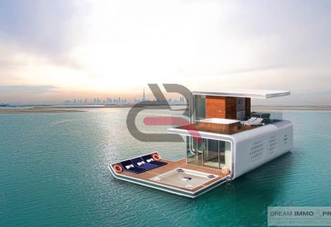 THE SEAHORSE VILLAS - VILLAS FLOTTANTES SUR LA MER - THE WORLD ISLANDS - DUBAÏ