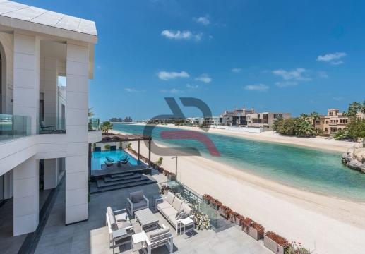 SIGNATURE VILLAS – LOCATION VILLA 6CH PIEDS DANS L’EAU SUR LA PALM JUMEIRAH – DUBAI